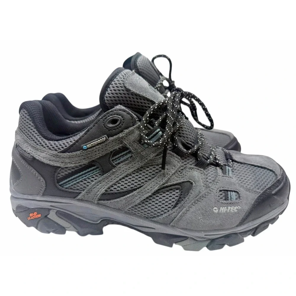 HI-TEC JASON 53117W /82062  Men's Low Hikers, Grey, Size 9.5‎ W